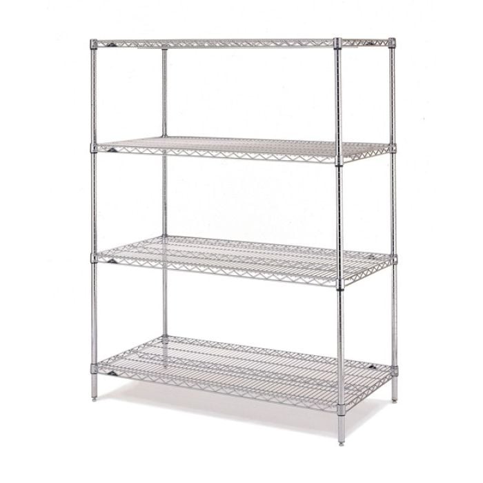 Metro Stainless Steel Wire Shelving, Stainless Steel Wire Shelves With Wheels