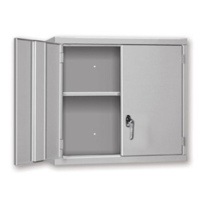 Pucel Wc 4827 Wall Mounted Storage Cabinet With 1 Shelf 14 X 48 27 - Wall Mounted Lockable Cabinet