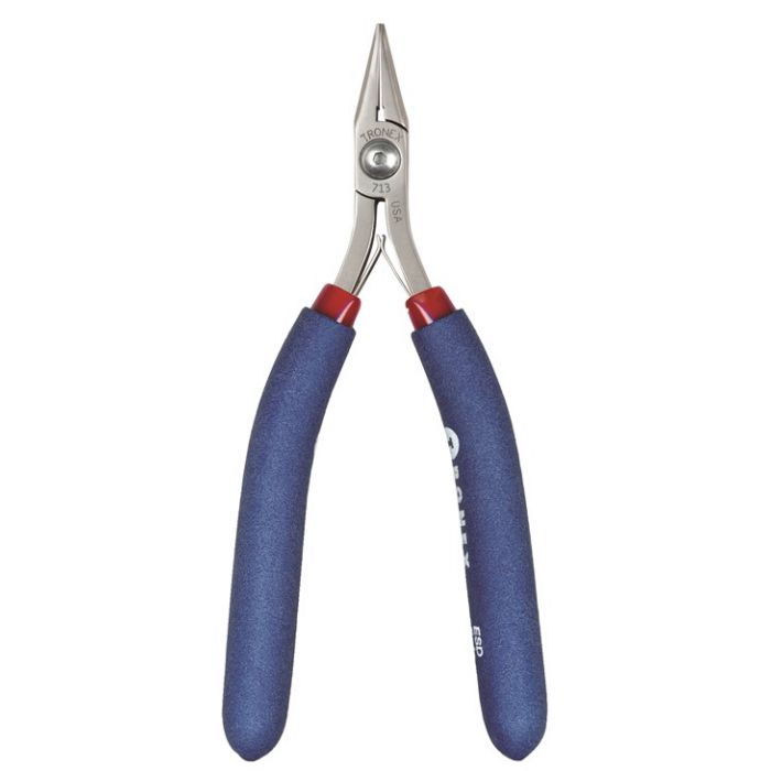 Tronex P713 Chain Nose Pliers with Short, Smooth Jaw & Long Ergonomic  Handles, 5.90 OAL