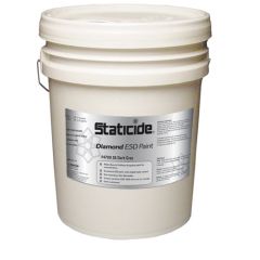ACL 4700-SS5 Staticide Diamond ESD Polyurethane Floor Paint, Dark Gray, 5 Gallon Pail