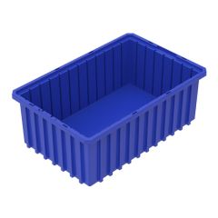 Akro-Mils 33166 Akro-Grid Dividable Grid Container, 10.88" x 16.5" x 6" Blue