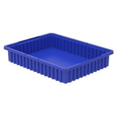 Akro-Mils 33224 Akro-Grid Dividable Grid Container, 17.38" x 22.38" x 4" Blue