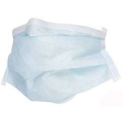 Critical Cover® PFL® Disposable Face Mask, Blue