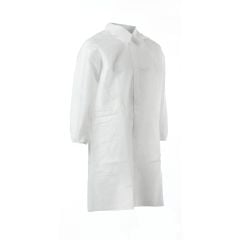 Alpha ProTech Critical Cover® AlphaGuard® Disposable Frocks with Elasticized Cuffs & Snap Closure