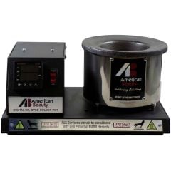 American Beauty D-600 Digital Mid-Capacity Solder Pot, 2.5/3.5 Ib. Capacity