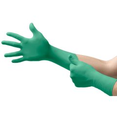 Ansell 93-300 Touch N Tuff® 6 Mil Anti-Static Nitrile Cleanroom Gloves, Green, 12"
