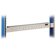 Arlink 8875 Single-Sided 20-Amp Power Beam with 8 Outlets, 30"