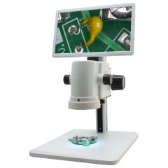 MicroVue™ All-In-One 1080p Digital Microscope with Track Stand & 11" Monitor