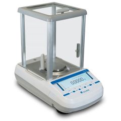 Accuris™ Analytical Balance with Display & Internal Calibration, 120g Capacity - Side View