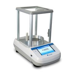 Accuris™ Analytical Balance with Touch Display & Internal Calibration, 220g Capacity - Side View