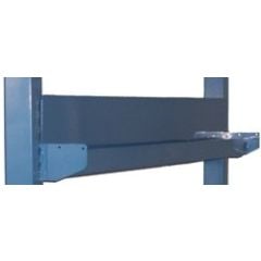 BenchPro DB48-B Upright Mounted Double Bin Box Rail, 48" (For 96"L Benches)