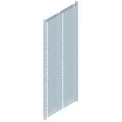 BenchPro DSP61 Double Sided Panel for Solder Pallet Carts, includes 61 Slots