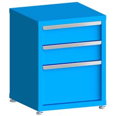 BenchPro GAAH3143 Cabinet with 3 Drawers, 6", 6", 12"