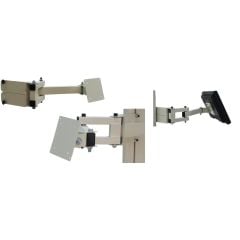 Upright Mounted Articulating LCD Monitor Arm for G-Series Workbenches