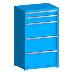 BenchPro LBA5272 Cabinet with 5 Drawers, 4", 5", 12", 12", 12"