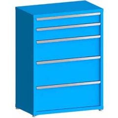 BenchPro LCAH5286 Cabinet with 5 Drawers, 5", 6", 10", 12", 12"