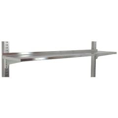 BenchPro™ TSN1848 Upright Mounted Stainless Steel Shelf, 18" x 48"