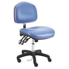 Lissner Washington Series Desk Height ESD Chair with Large Seat & Back, Vinyl , Nylon Base