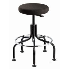 Bevco 3600-F Bench Height Backless Stool, Fabric