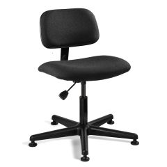 Bevco 4000-F Westmound Desk Height Chair with Black Nylon Base, Fabric