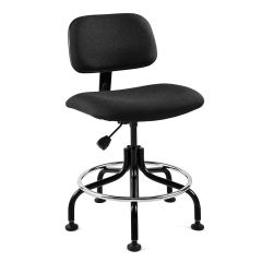 Bevco 4600-F Westmound Bench Height Chair with Tubular Steel Base, Fabric