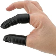 CleanPro FC610-L Static Dissipative Finger Cots, Large, Black