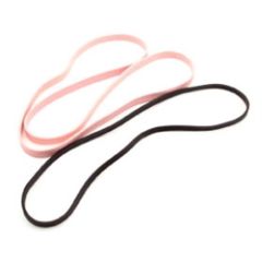 Botron BE3512 Pink Anti-Static Rubber Bands, 3.5" x 1/8"
