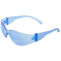 Bullhead Safety® BH125 Torrent Safety Glasses with Crystal Blue Frame & Light Blue Lens