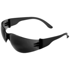 Bullhead Safety® BH133 Torrent Safety Glasses with Crystal Black Frame & Smoke Lens