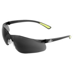 Bullhead Safety® BH2143AF Bass Safety Glasses with Frosted Clear Frame & Anti-Fog Smoke Lens
