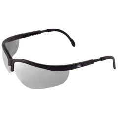 Bullhead Safety® BH467 Picuda Safety Glasses with Matte Black Frame & Silver Mirrored Lens