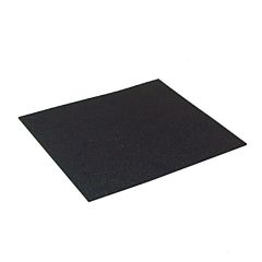SDFM3740-25 Shelf Liner/Tote Pad Grade Dissipative Crosslink Foam, Black, 37.5" x 40" x 0.25"