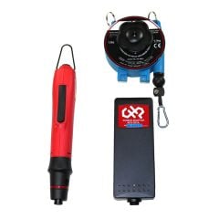 CHP AT-4000B-SET AT Series ESD-Safe Brushless In-Line Electric Torque Screwdriver Set with Lever Start & Spring Balancer