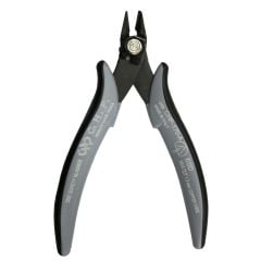 CHP CHP-170-A-D Micro ESD-Safe 21° Bent Head Flush Carbon Steel Cutter with Safety Clip for 16 AWG