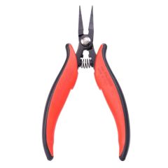 CHP PN-5005 Heavy-Duty Long Pointed Nose Pliers with Serrated Jaw & Flat Edges, 6.75" OAL