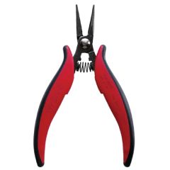 CHP PN-5028 Specialty Round 2.0mm & Flat 5.0mm Nose Pliers with 23mm Smooth Jaw