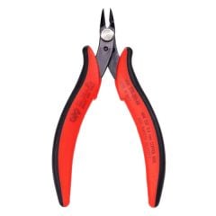 CHP TR-20-M Micro Nipper Small 21° Bent Head Flush Carbon Steel Cutter for 20 AWG