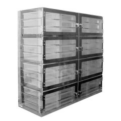 CleanPro Drawer Storage Desiccator Cabinet with Clear Acrylic 