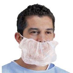 CleanPro® 40006W Disposable Beard Cover, White