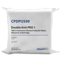 Double Knit PRO 10 Polyester Wipes with Ultrasonically Sealed Edge