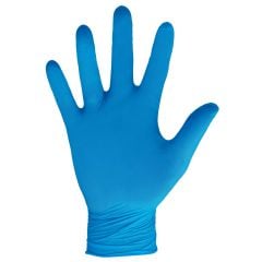CleanPro Powder-Free 4 Mil Nitrile Gloves, Blue, 9"