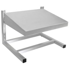 CleanPro® FSAS15 Adjustable Stainless Steel Footrest, 12" x 15"