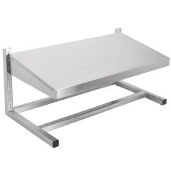 CleanPro® FSAS24 Adjustable Stainless Steel Footrest, 12" x 24"