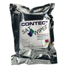SATWipes Polyester Nonwoven Preasaturated Wipes Refill, 70% IPA, 6" x 9"