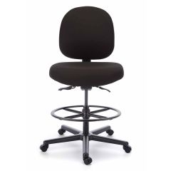 Cramer Triton R+ Mid-Height Cleanroom Chair with Aluminum Base, Urethane