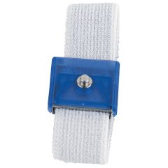 Desco 09105 Jewel Elastic Adjustable Wrist Strap, Wristband Only (Sapphire)
