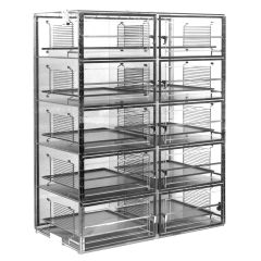 DMS 5484 Desiccator Cabinet with Plenum Wall, 10 Doors, 24" x 48" x 60"