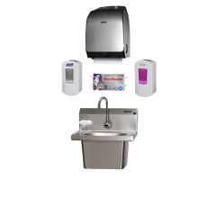 Eagle HFL-5000-S Touch-Free Hand Wash Sink with Skirt
