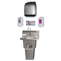 Eagle HFL-5000 Touch-Free Hand Washing System with Waste Receptacle