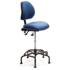 ergoCentric Ind. SF Desk Height Chair, Fabric